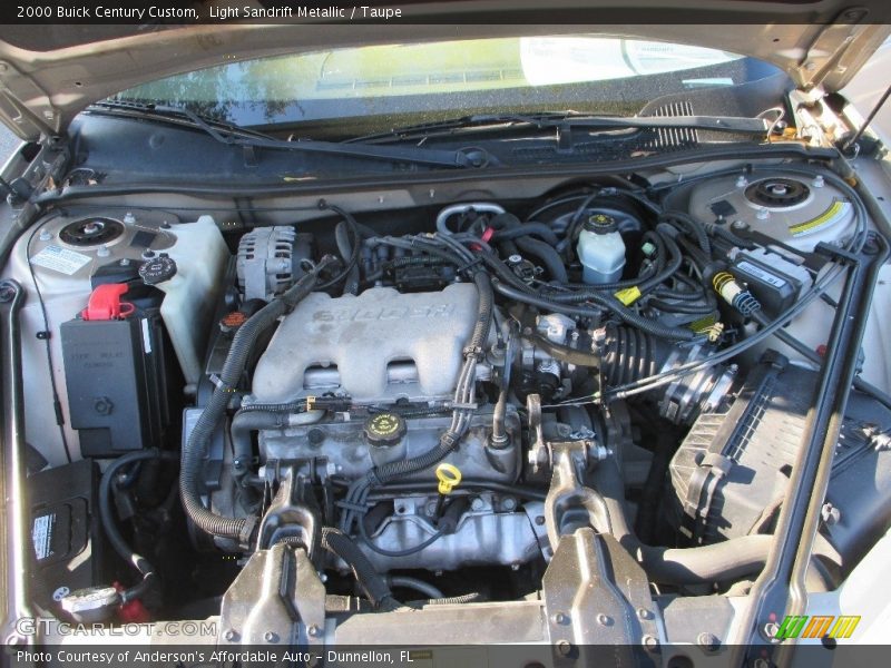 Light Sandrift Metallic / Taupe 2000 Buick Century Custom