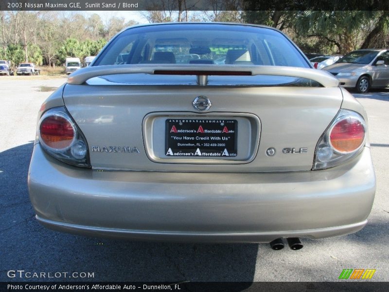 Sunlit Sand / Blond 2003 Nissan Maxima GLE