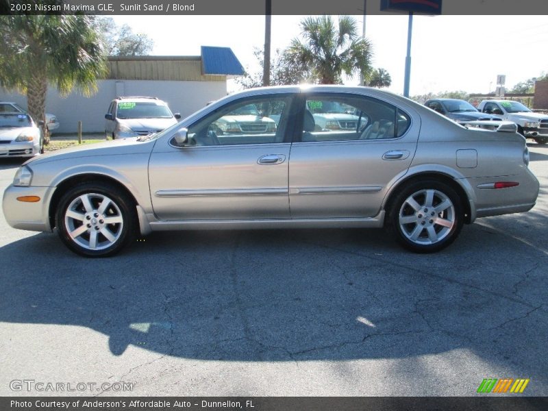 Sunlit Sand / Blond 2003 Nissan Maxima GLE