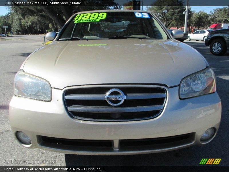 Sunlit Sand / Blond 2003 Nissan Maxima GLE