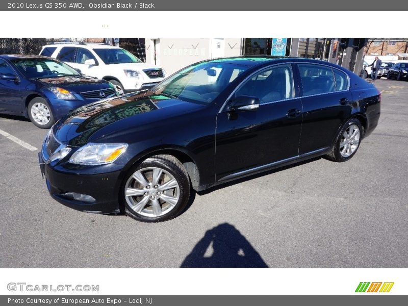 Obsidian Black / Black 2010 Lexus GS 350 AWD