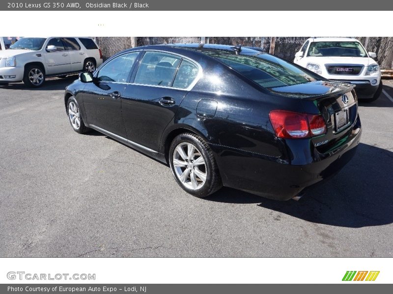 Obsidian Black / Black 2010 Lexus GS 350 AWD