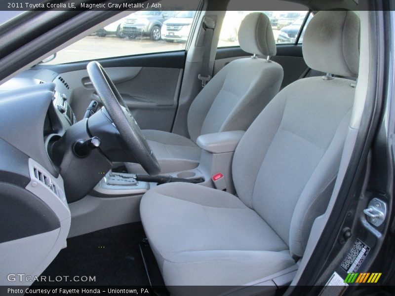 Magnetic Gray Metallic / Ash 2011 Toyota Corolla LE