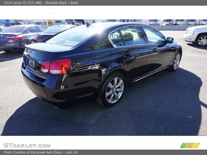 Obsidian Black / Black 2010 Lexus GS 350 AWD