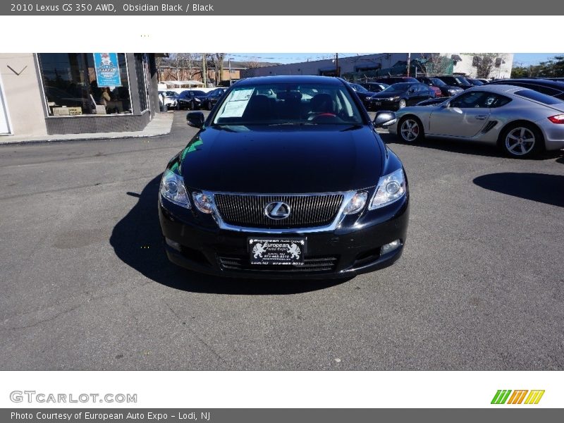 Obsidian Black / Black 2010 Lexus GS 350 AWD