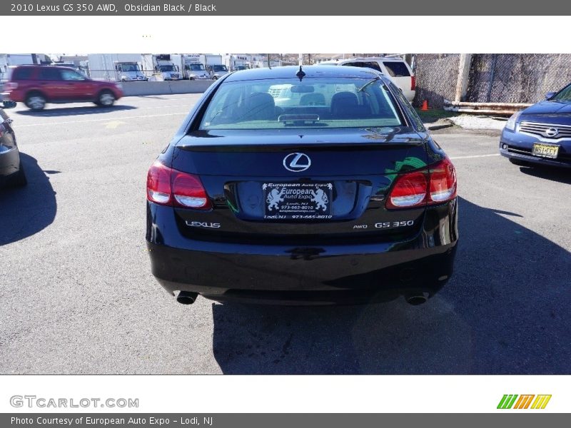 Obsidian Black / Black 2010 Lexus GS 350 AWD