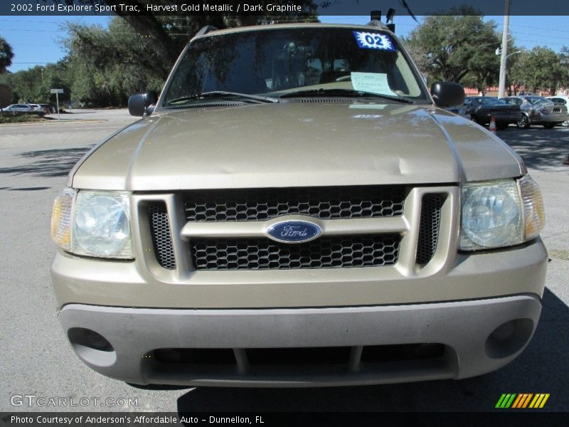Harvest Gold Metallic / Dark Graphite 2002 Ford Explorer Sport Trac