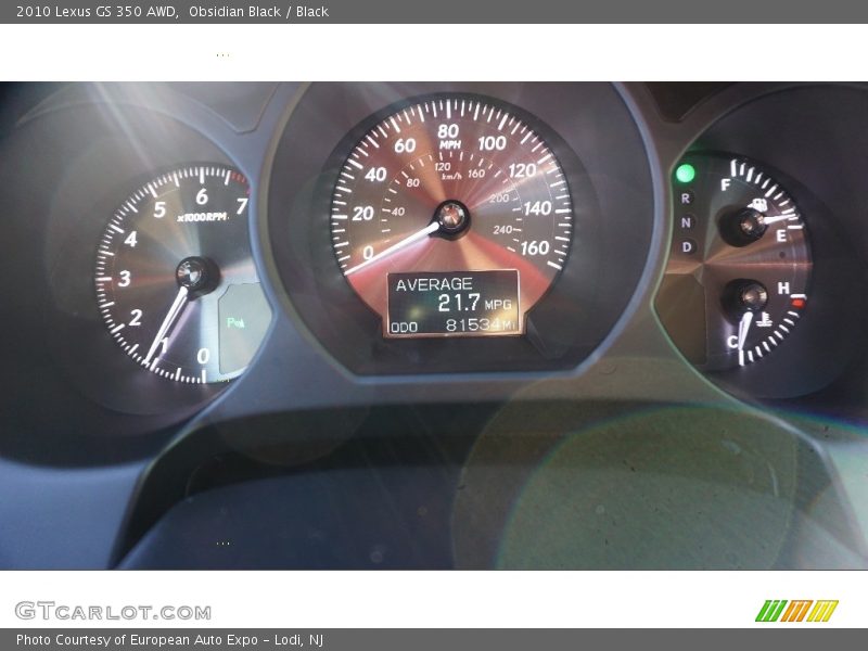 Obsidian Black / Black 2010 Lexus GS 350 AWD