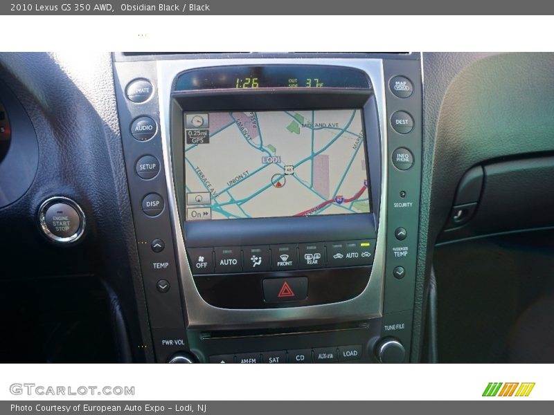 Obsidian Black / Black 2010 Lexus GS 350 AWD