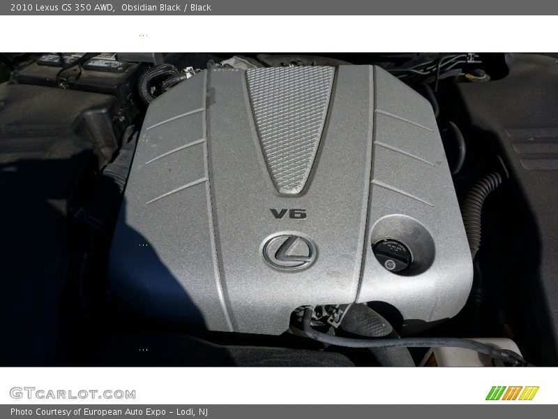 Obsidian Black / Black 2010 Lexus GS 350 AWD