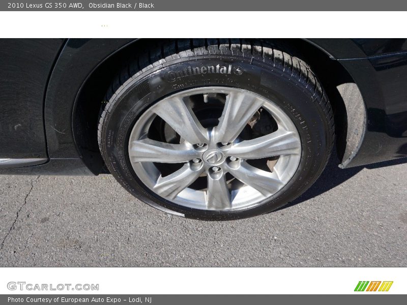 Obsidian Black / Black 2010 Lexus GS 350 AWD