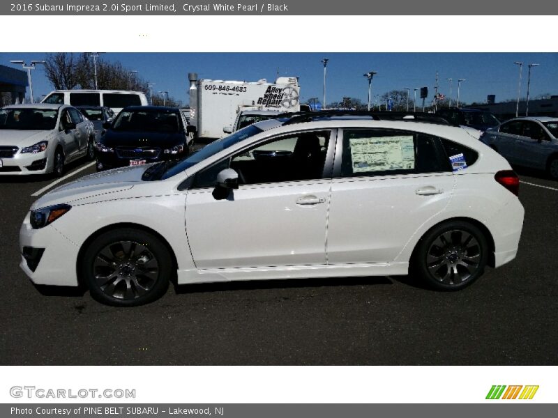 Crystal White Pearl / Black 2016 Subaru Impreza 2.0i Sport Limited