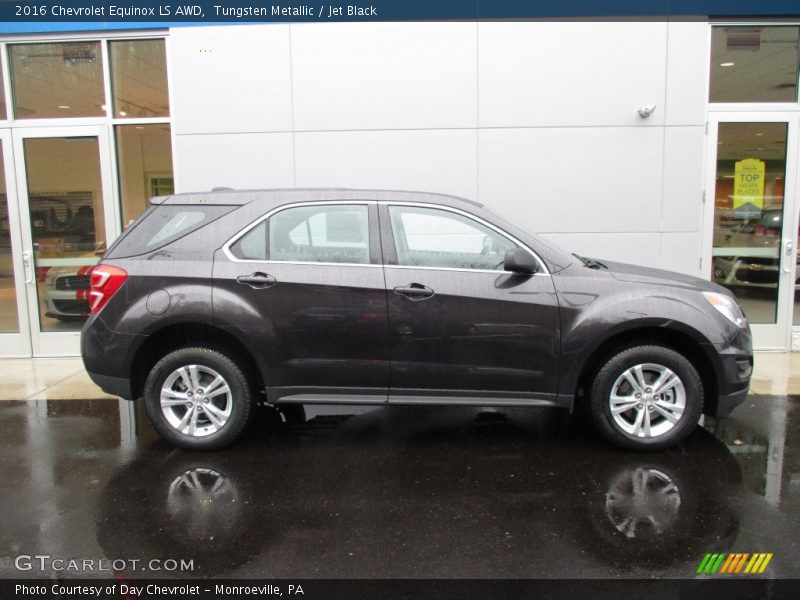 Tungsten Metallic / Jet Black 2016 Chevrolet Equinox LS AWD