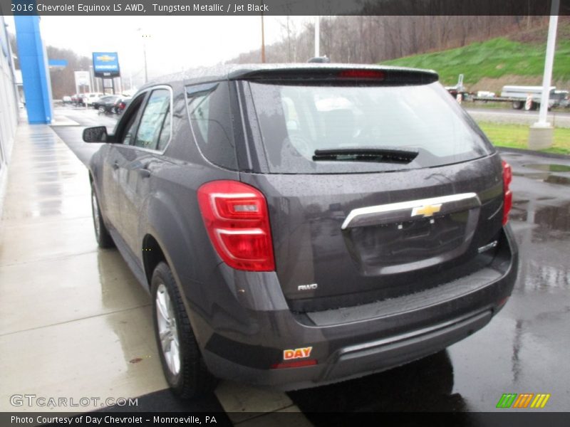 Tungsten Metallic / Jet Black 2016 Chevrolet Equinox LS AWD