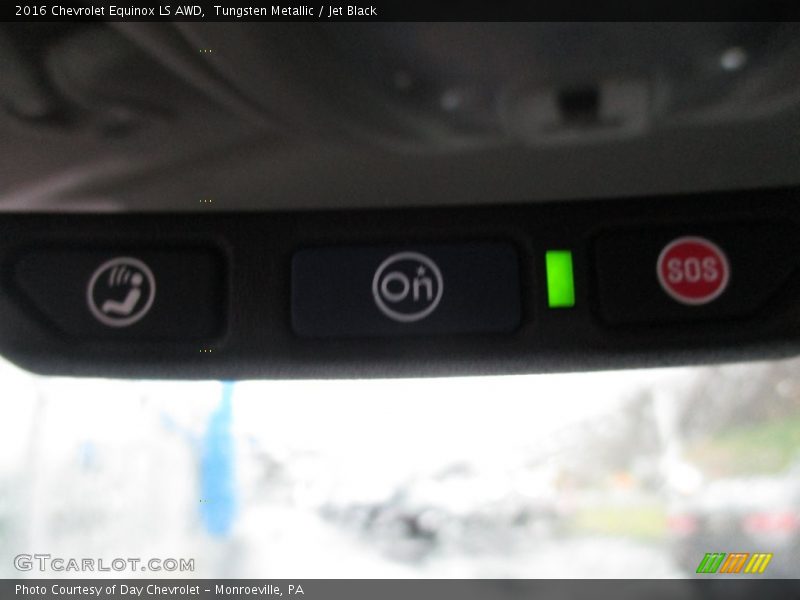 Tungsten Metallic / Jet Black 2016 Chevrolet Equinox LS AWD