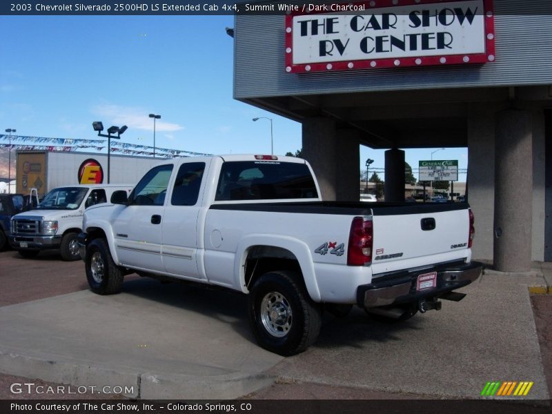 Summit White / Dark Charcoal 2003 Chevrolet Silverado 2500HD LS Extended Cab 4x4