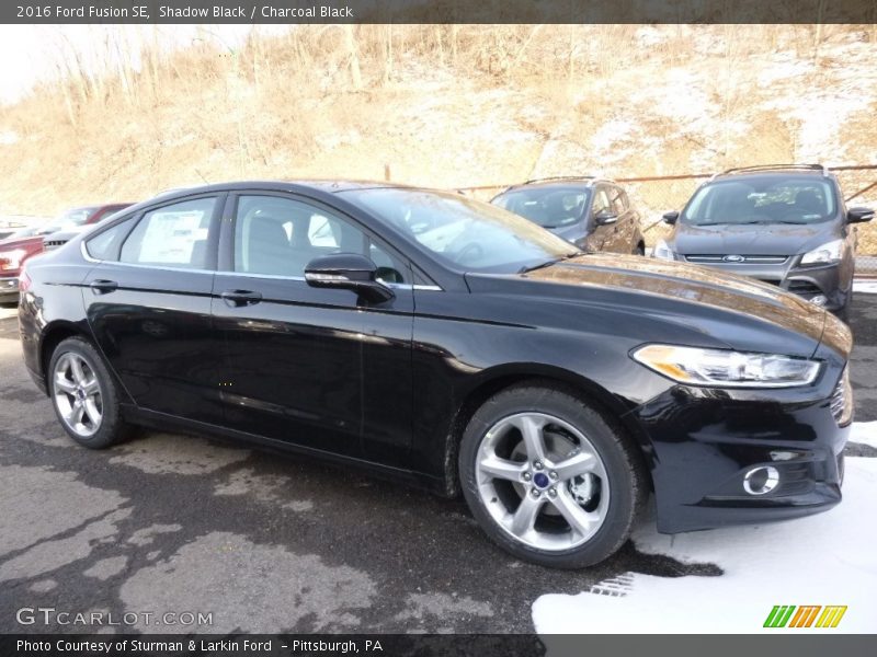 Shadow Black / Charcoal Black 2016 Ford Fusion SE
