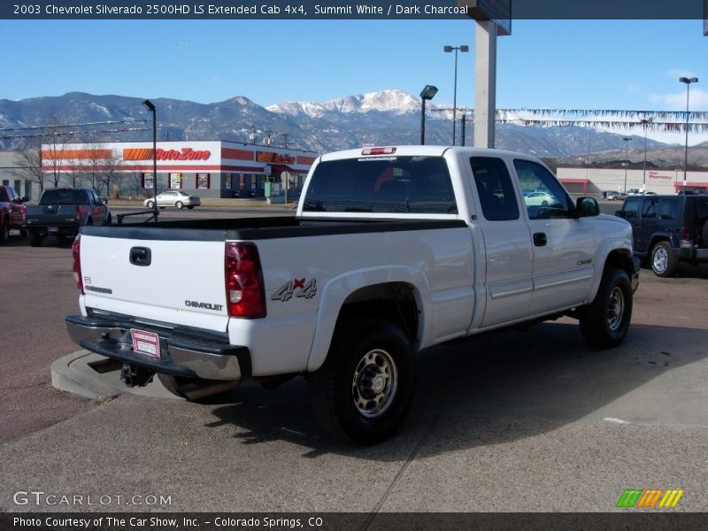 Summit White / Dark Charcoal 2003 Chevrolet Silverado 2500HD LS Extended Cab 4x4