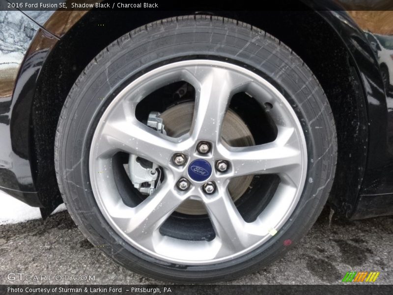 Shadow Black / Charcoal Black 2016 Ford Fusion SE