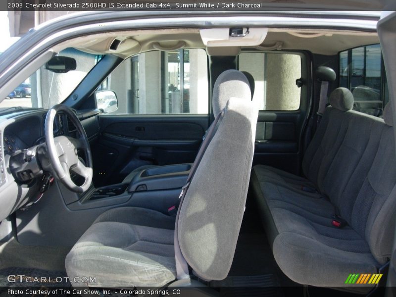 Summit White / Dark Charcoal 2003 Chevrolet Silverado 2500HD LS Extended Cab 4x4