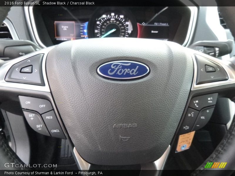 Shadow Black / Charcoal Black 2016 Ford Fusion SE