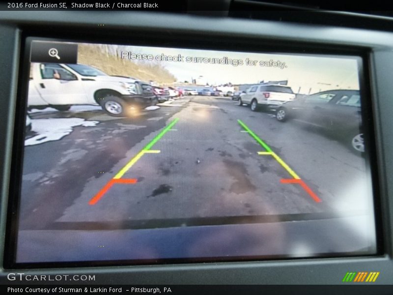 Shadow Black / Charcoal Black 2016 Ford Fusion SE