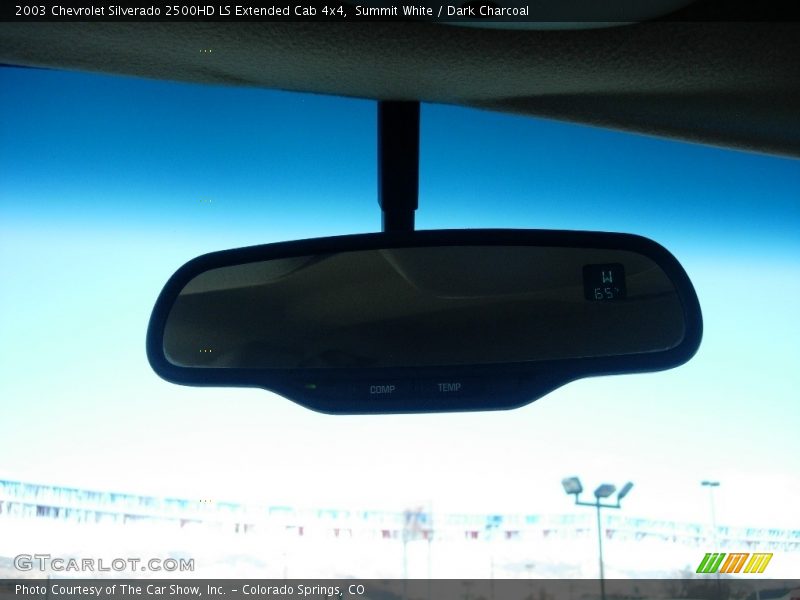 Summit White / Dark Charcoal 2003 Chevrolet Silverado 2500HD LS Extended Cab 4x4
