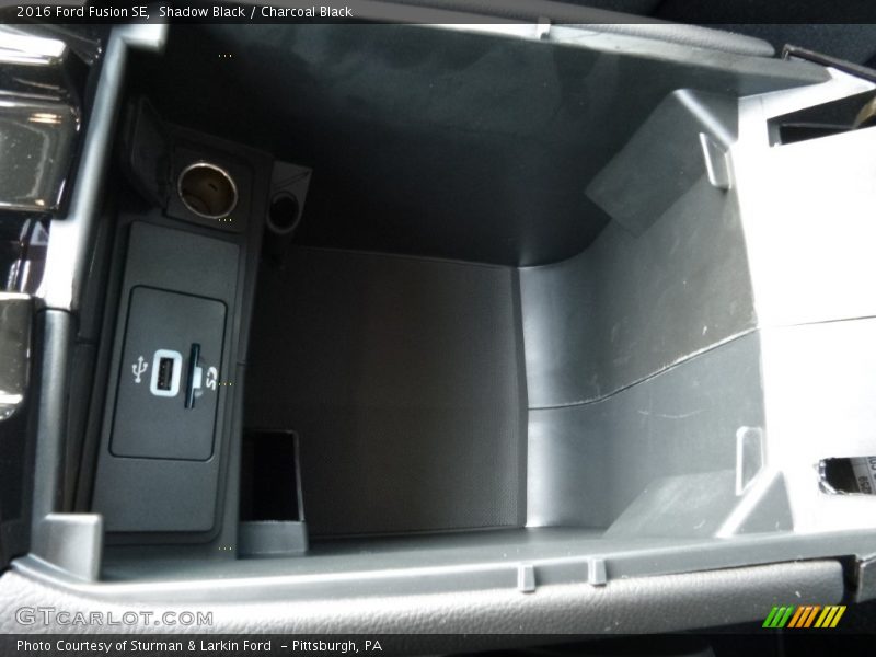 Shadow Black / Charcoal Black 2016 Ford Fusion SE