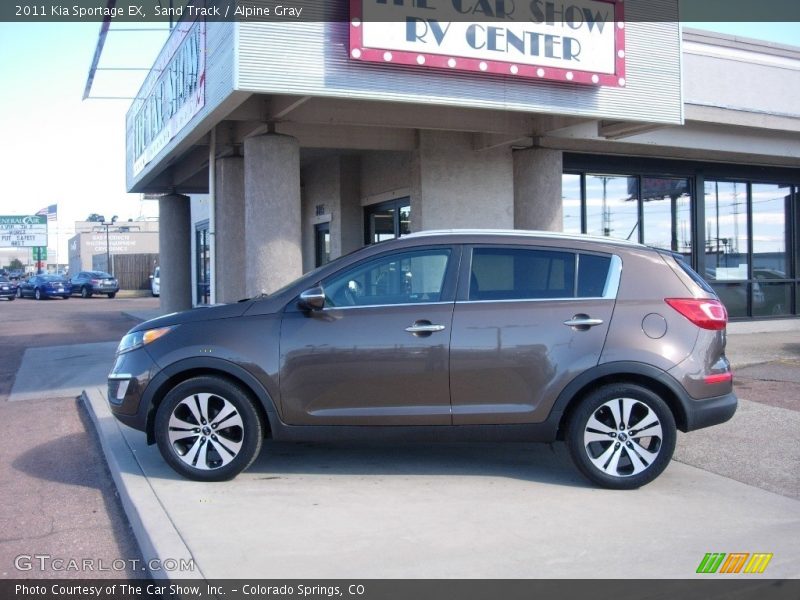 Sand Track / Alpine Gray 2011 Kia Sportage EX