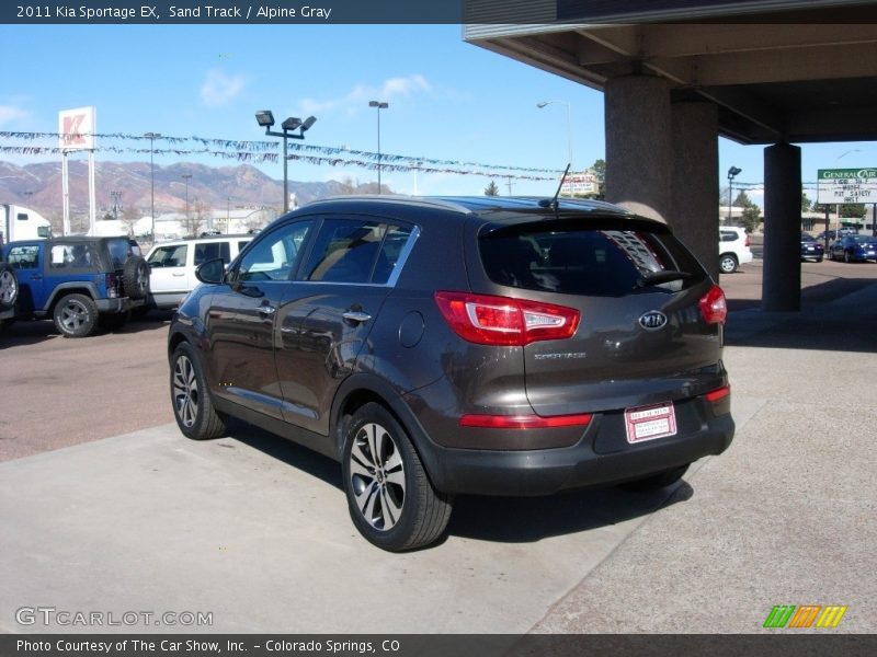 Sand Track / Alpine Gray 2011 Kia Sportage EX