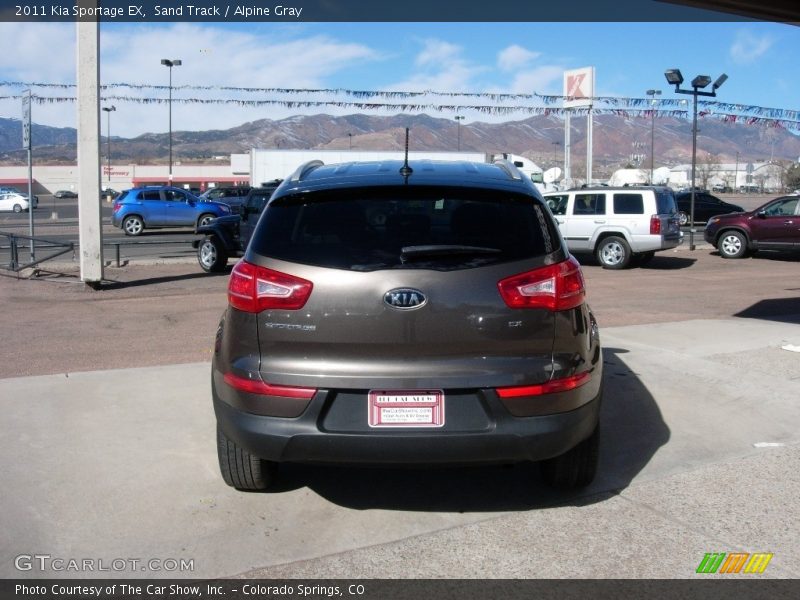 Sand Track / Alpine Gray 2011 Kia Sportage EX
