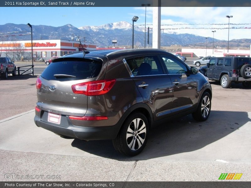 Sand Track / Alpine Gray 2011 Kia Sportage EX