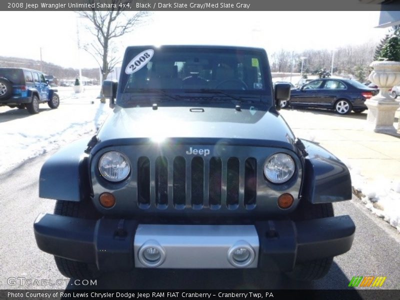 Black / Dark Slate Gray/Med Slate Gray 2008 Jeep Wrangler Unlimited Sahara 4x4