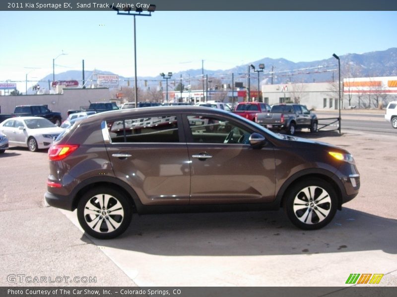 Sand Track / Alpine Gray 2011 Kia Sportage EX
