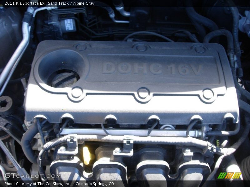 Sand Track / Alpine Gray 2011 Kia Sportage EX