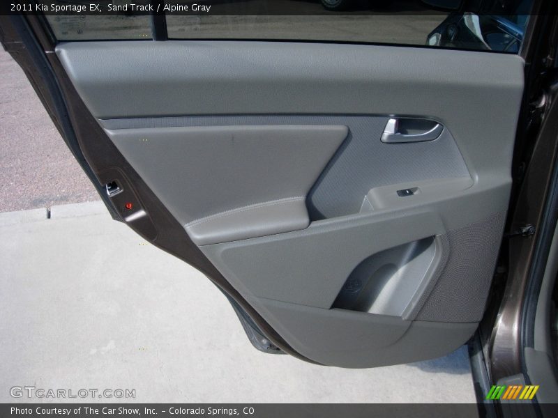 Sand Track / Alpine Gray 2011 Kia Sportage EX