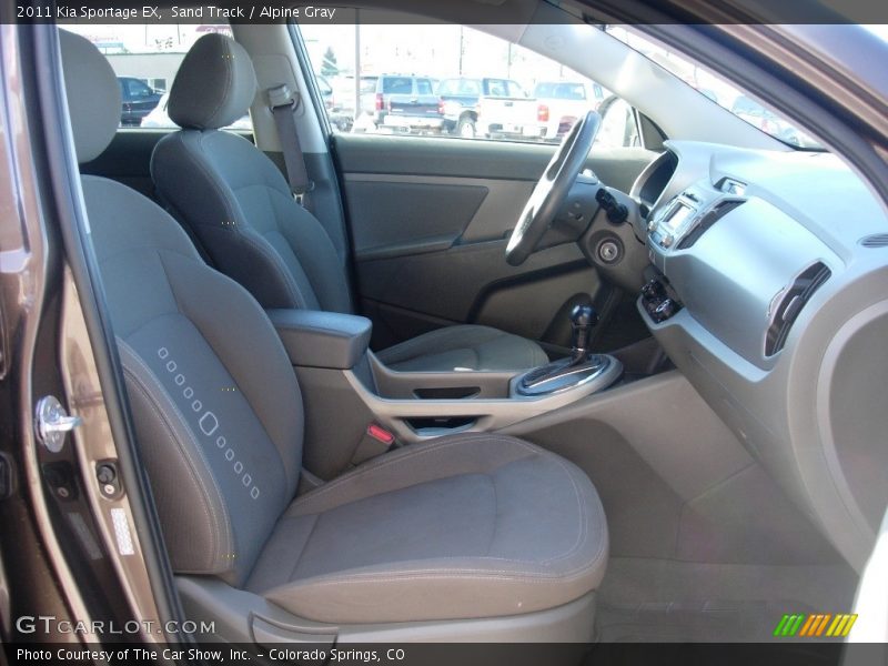 Sand Track / Alpine Gray 2011 Kia Sportage EX