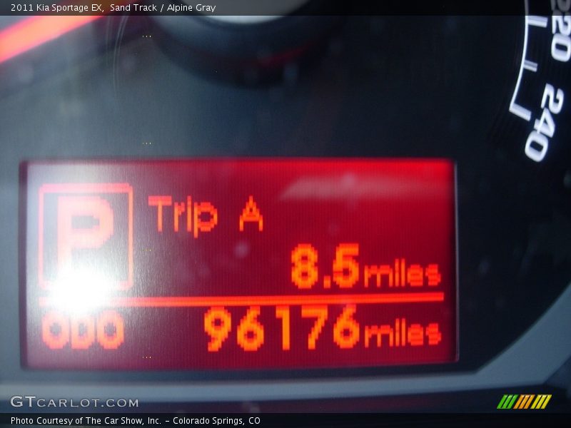 Sand Track / Alpine Gray 2011 Kia Sportage EX