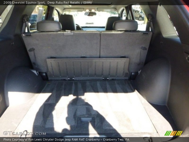 Deep Ruby Red Metallic / Ebony 2008 Chevrolet Equinox Sport