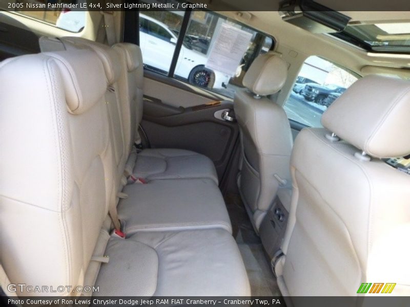 Silver Lightning Metallic / Graphite 2005 Nissan Pathfinder LE 4x4