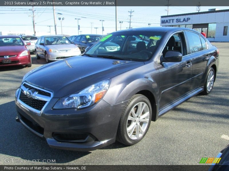 Graphite Gray Metallic / Black 2013 Subaru Legacy 2.5i Premium