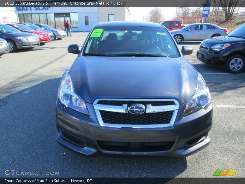 Graphite Gray Metallic / Black 2013 Subaru Legacy 2.5i Premium