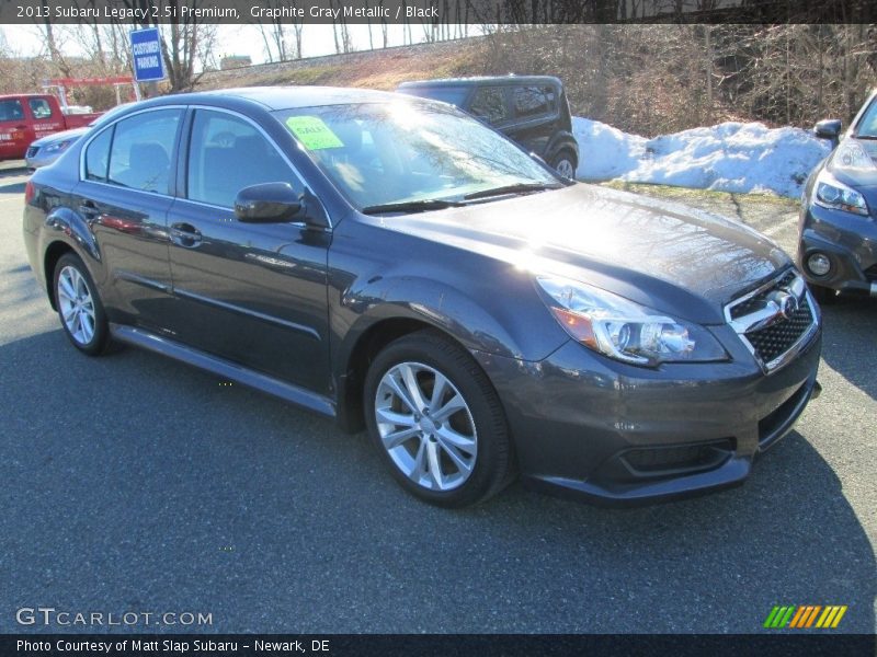 Graphite Gray Metallic / Black 2013 Subaru Legacy 2.5i Premium