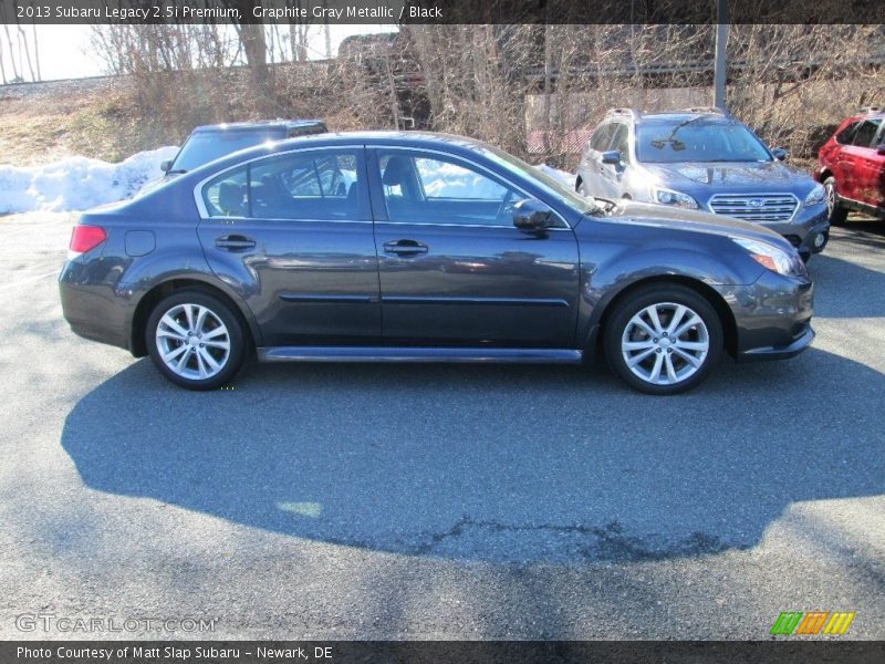Graphite Gray Metallic / Black 2013 Subaru Legacy 2.5i Premium