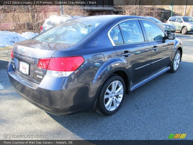 Graphite Gray Metallic / Black 2013 Subaru Legacy 2.5i Premium