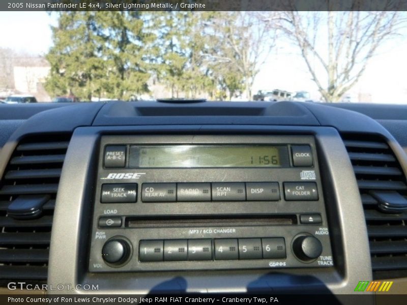 Silver Lightning Metallic / Graphite 2005 Nissan Pathfinder LE 4x4