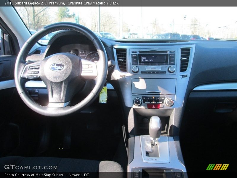 Graphite Gray Metallic / Black 2013 Subaru Legacy 2.5i Premium