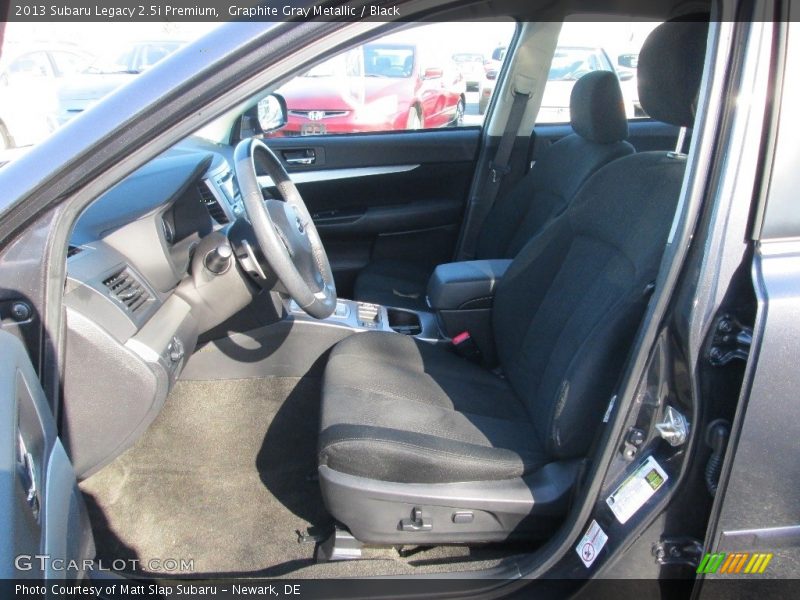Graphite Gray Metallic / Black 2013 Subaru Legacy 2.5i Premium