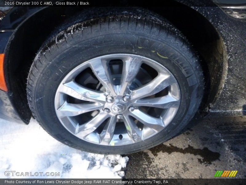 Gloss Black / Black 2016 Chrysler 300 C AWD