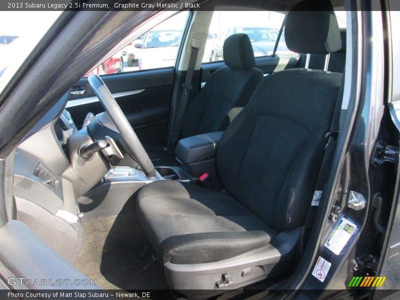 Graphite Gray Metallic / Black 2013 Subaru Legacy 2.5i Premium